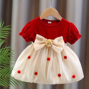 (0-6 Month) Baby Girl's Dress