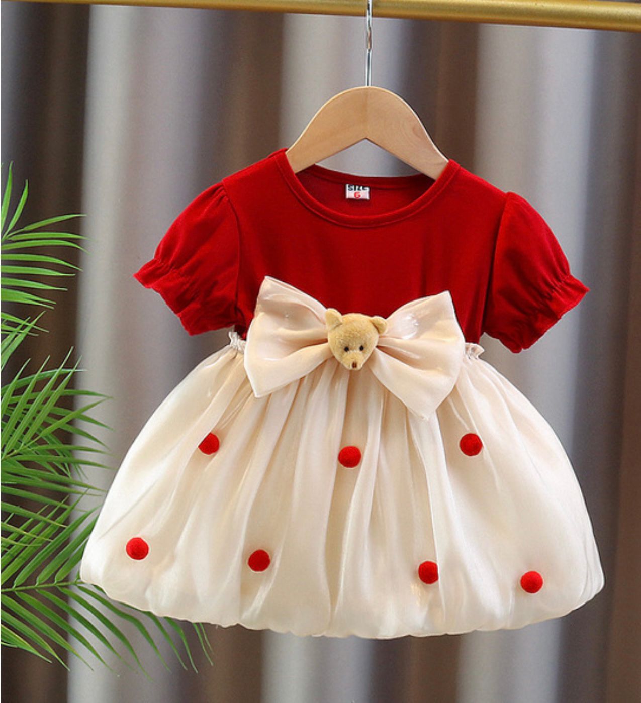 (0-6 Month) Baby Girl’s Dress