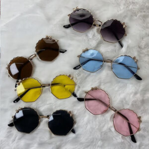 Metal Bow Sunglasses